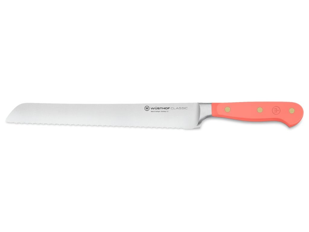 Nůž na chleba Classic Colour 23 cm Coral Peach