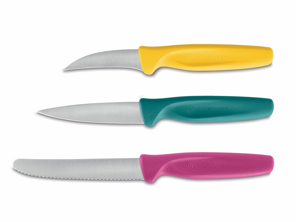 Create Collection Sada kuchyňských nožů pastelová 3 ks