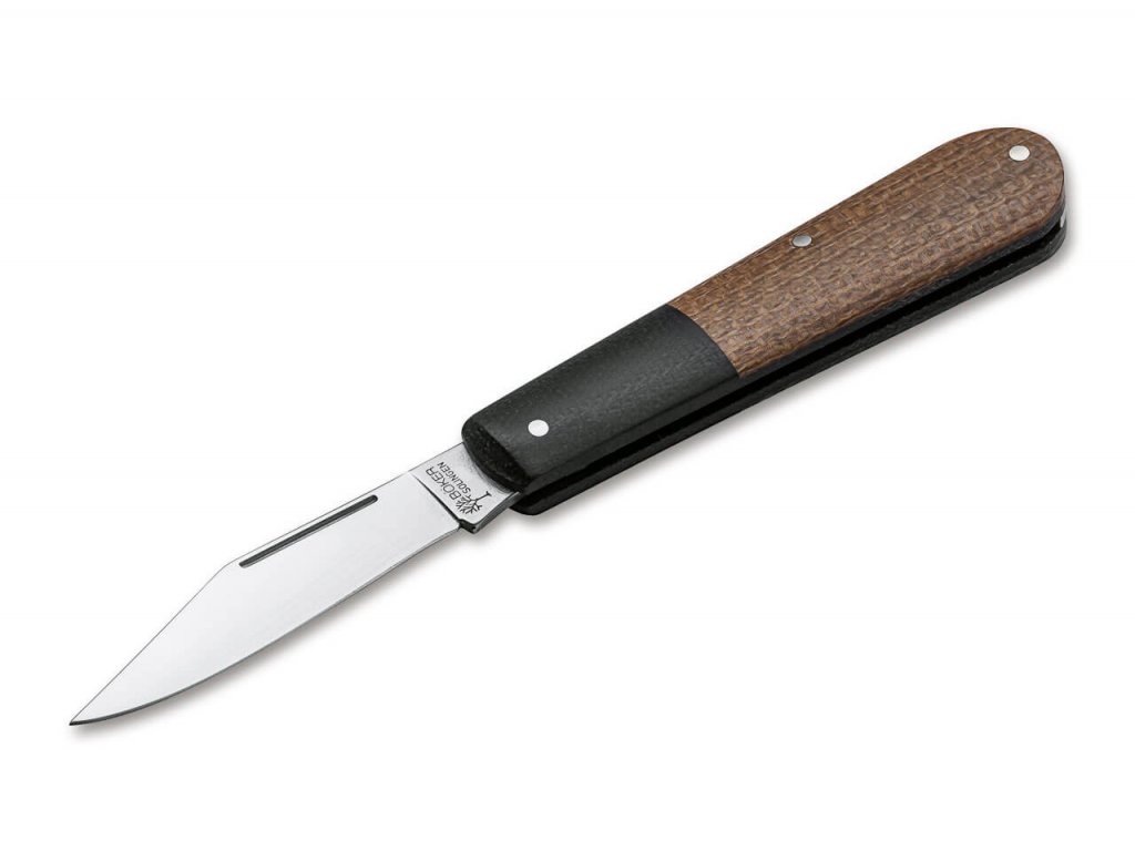 Kapesní nůž Barlow Integral Burlap Micarta hnědý