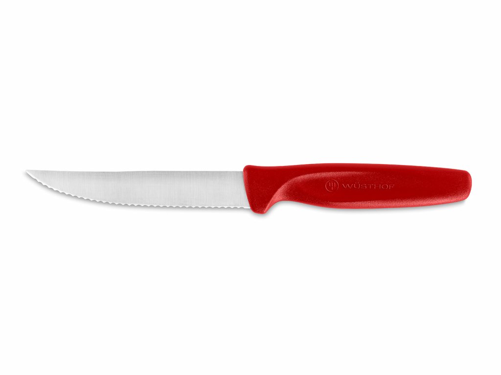 Create Collection Nůž na pizzu / steak červený 10 cm