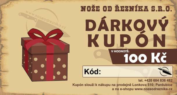 Dárkový kupon 100