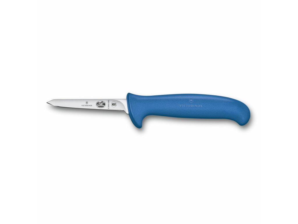 Nůž na drůbež Fibrox 8 cm modrý