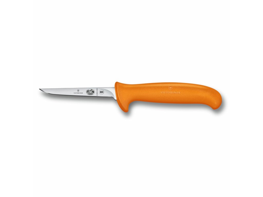 Nůž na drůbež Fibrox 9 cm oranžový