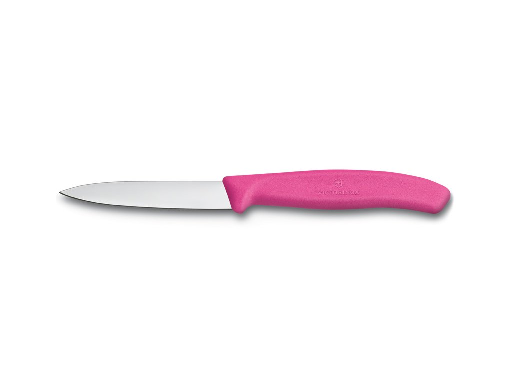 Nůž kuchyňský růžový 8cm