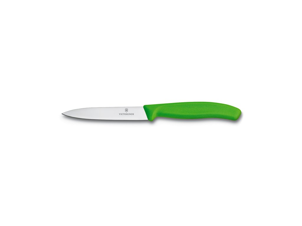 Nůž na zeleninu 10 cm zelený
