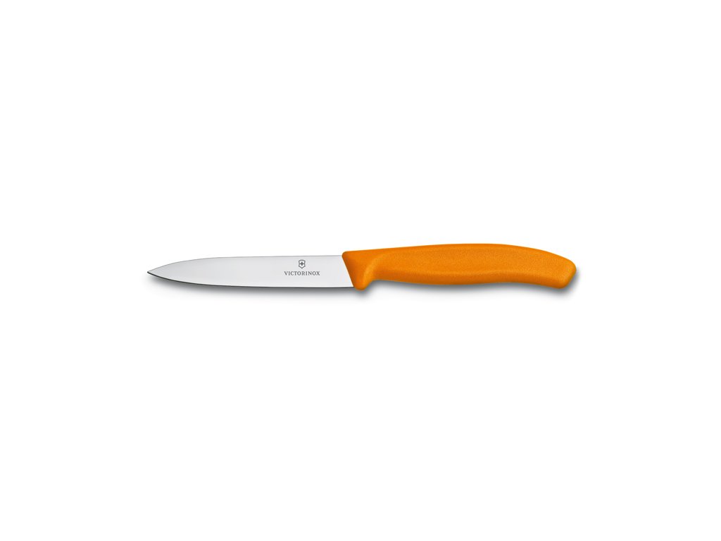 Nůž na zeleninu 10 cm oranžový
