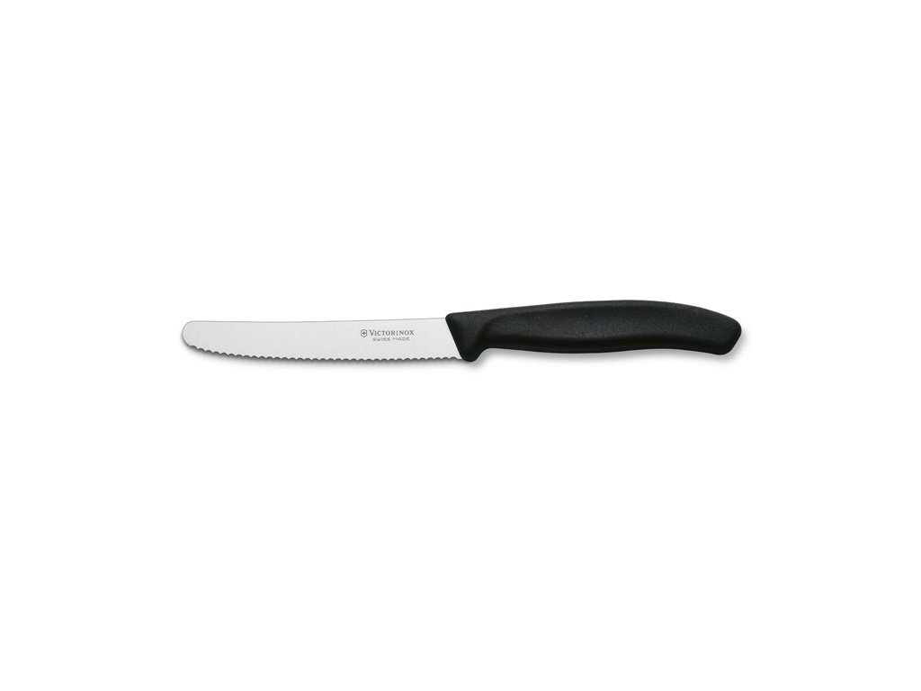 Nůž na rajčata Swiss Classic 11 cm černý