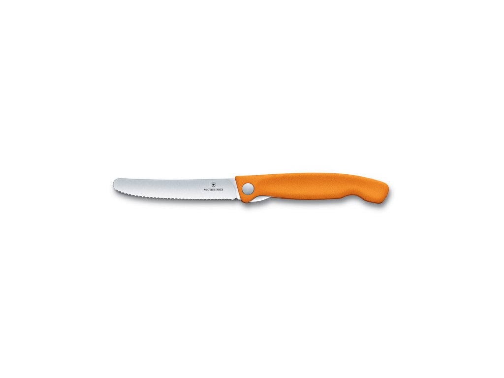 Skládací svačinový nůž Swiss Classic oranžový