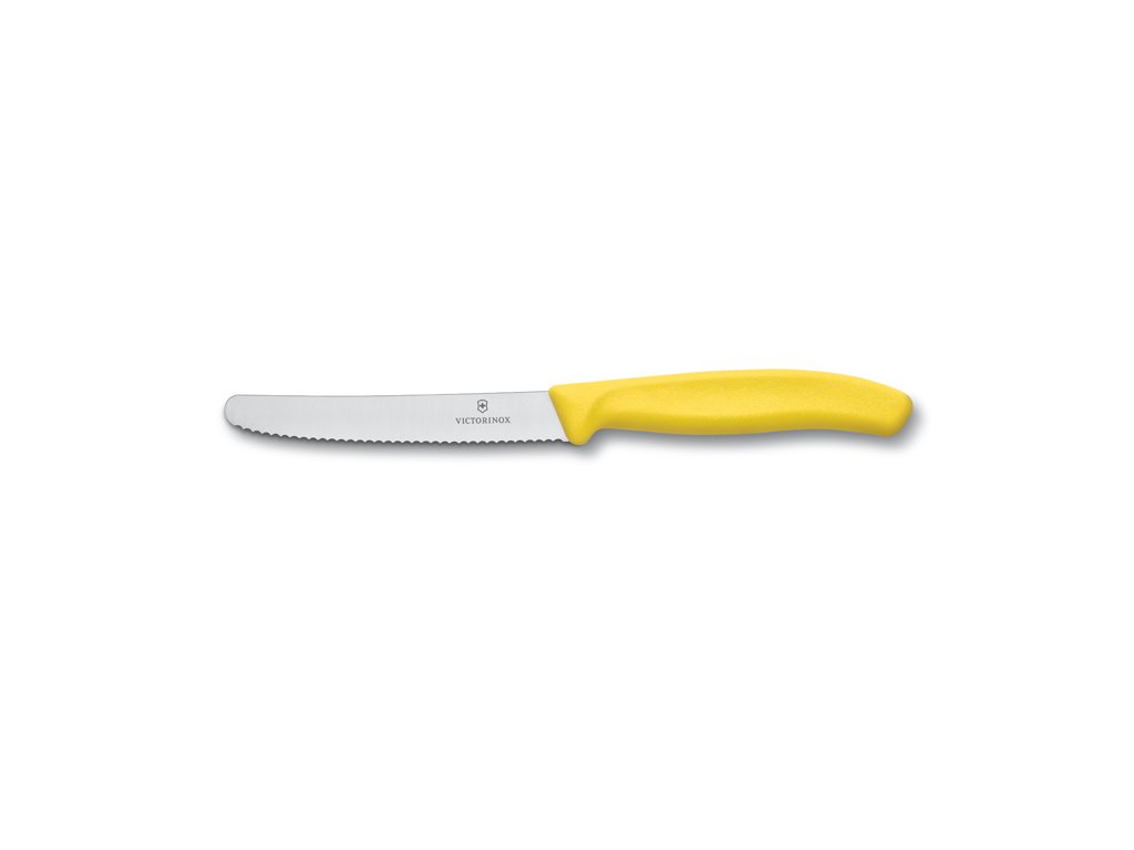 Nůž na rajčata Swiss Classic 11 cm žlutý