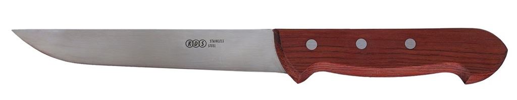 Nůž řeznický 7 dřevo bubinga - hornošpičatý