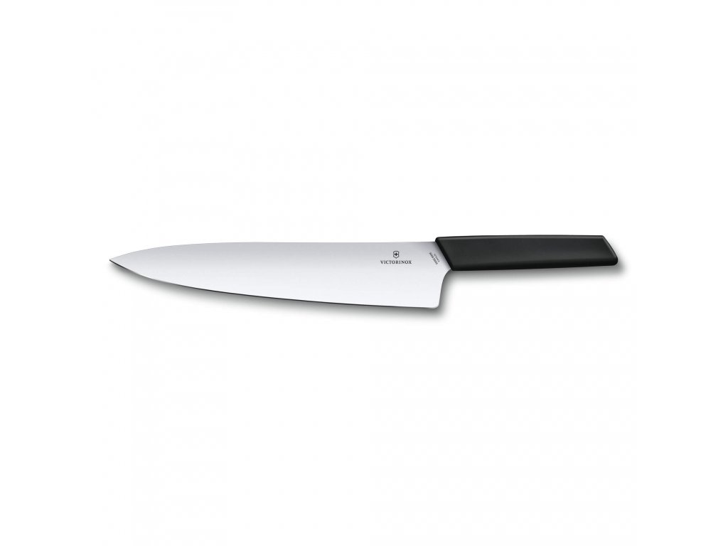 Nůž kuchyňský Swiss Modern 25 cm černý