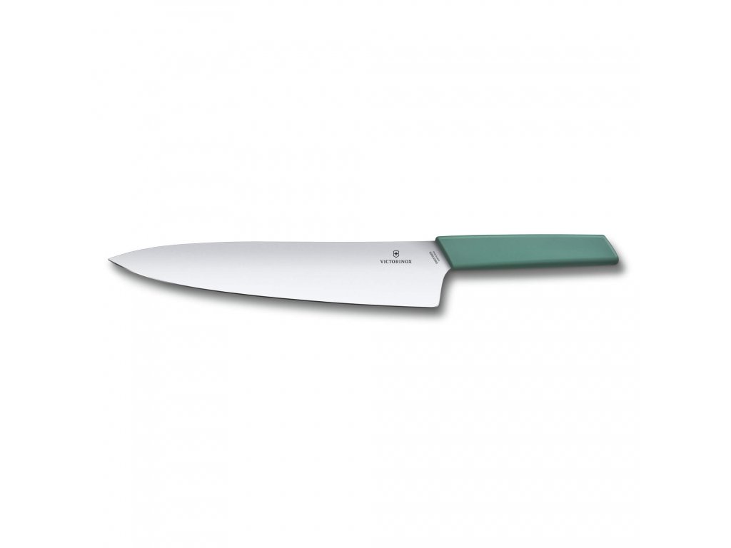 Nůž kuchyňský Swiss Modern 25 cm modrozelený
