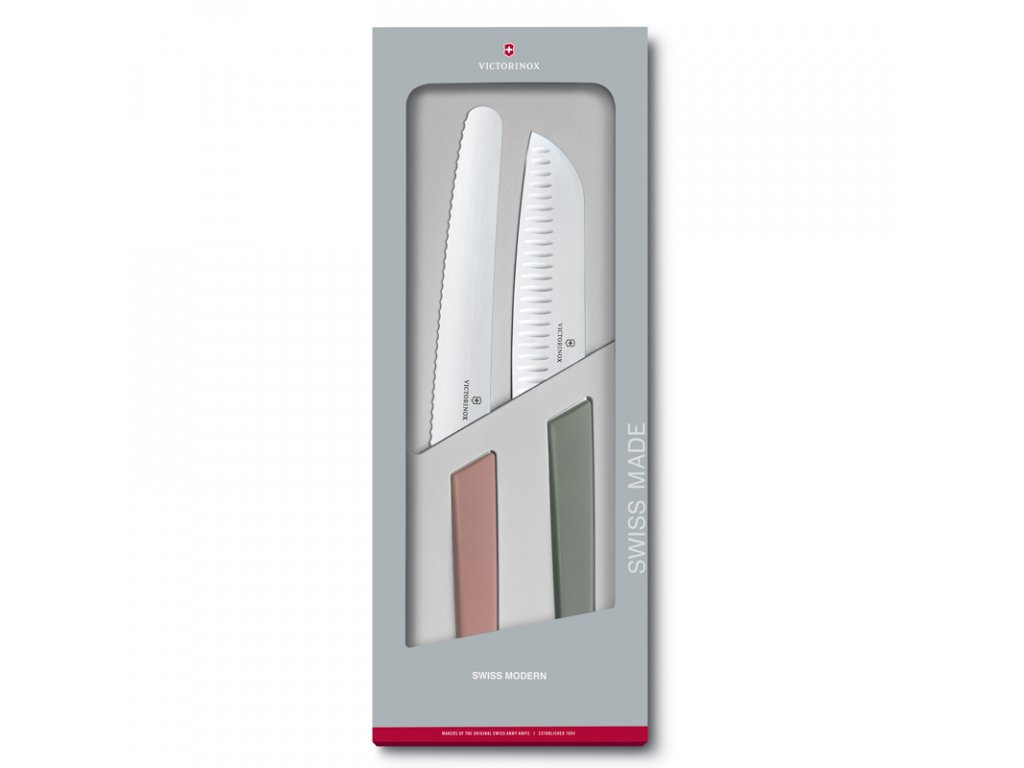 Sada nožů Swiss Modern 2 ks barevná