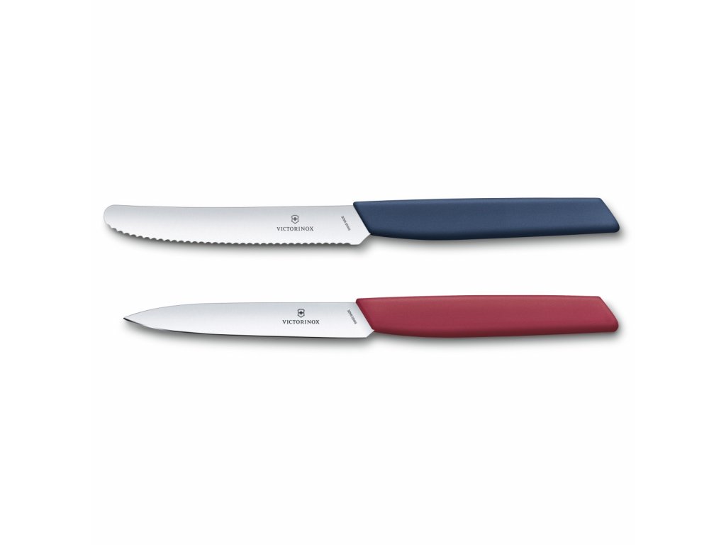 Sada nožů Swiss Modern Bold LE 2022 2 ks červený a modrý
