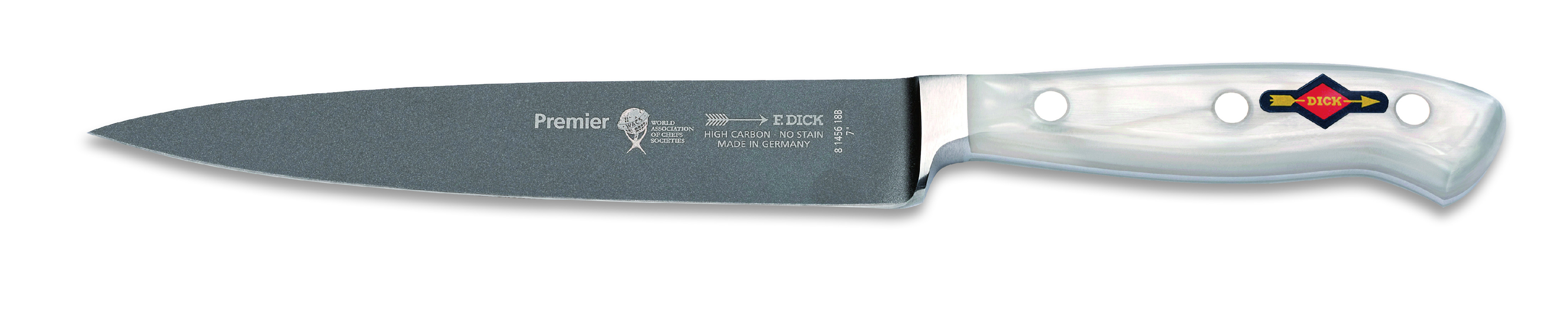 Dranžírovací nůž kovaný Premier WACS v délce 18 cm