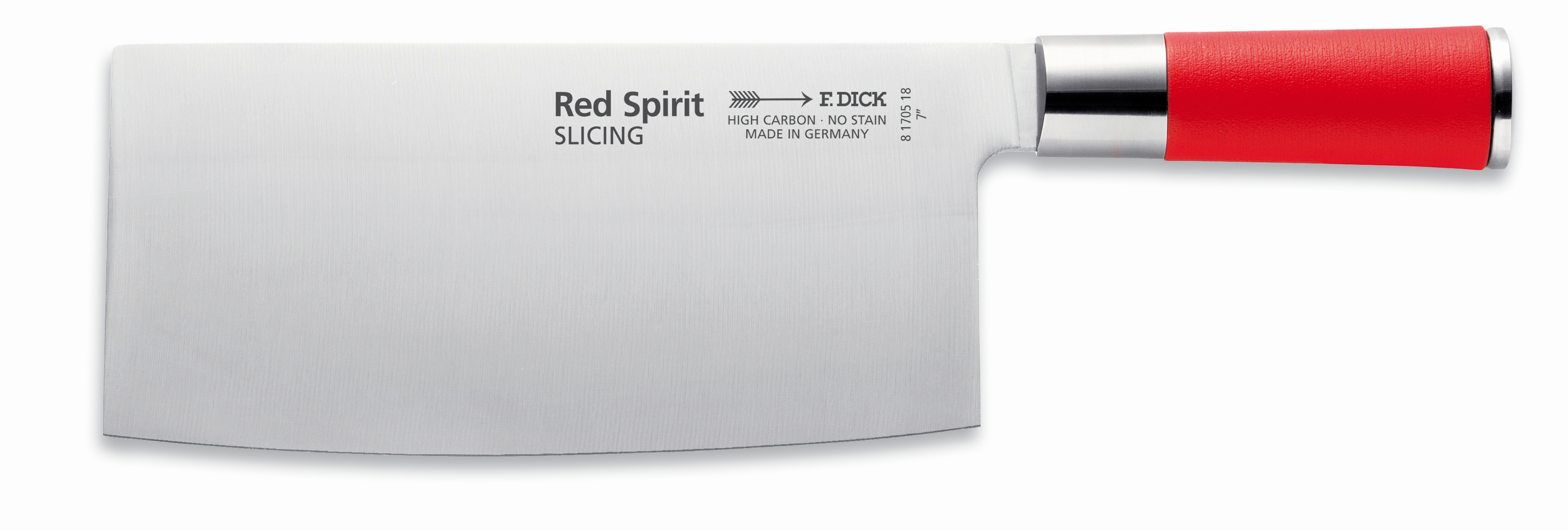 Čínský kuchařský nůž/sekáček Dick "na krájení" ze série RED SPIRIT v délce 18 cm