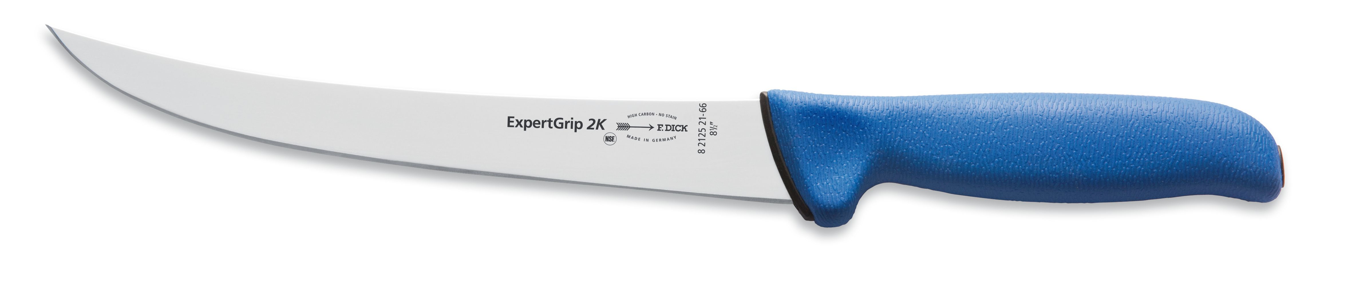 Blokový nůž v délce 21 cm ze série ExpertGrip modrý