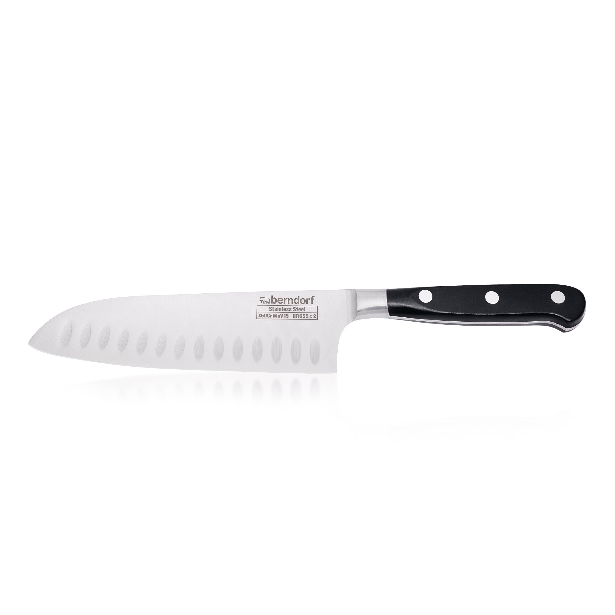 Šéfkuchařský nůž Berndorf- Santoku 17 cm