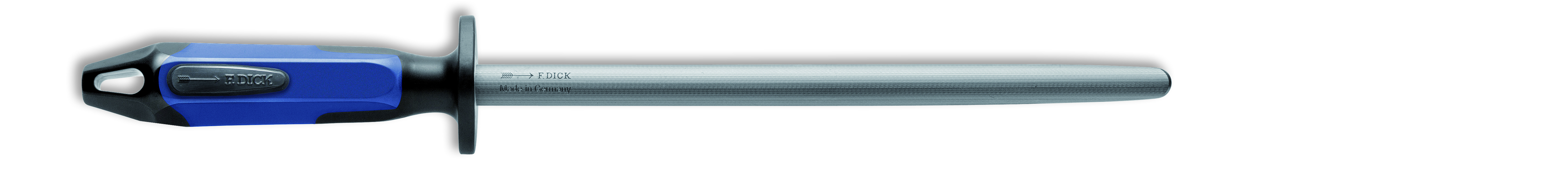 Ocílka FineCut oválná, v délce 25 cm, modro/černá