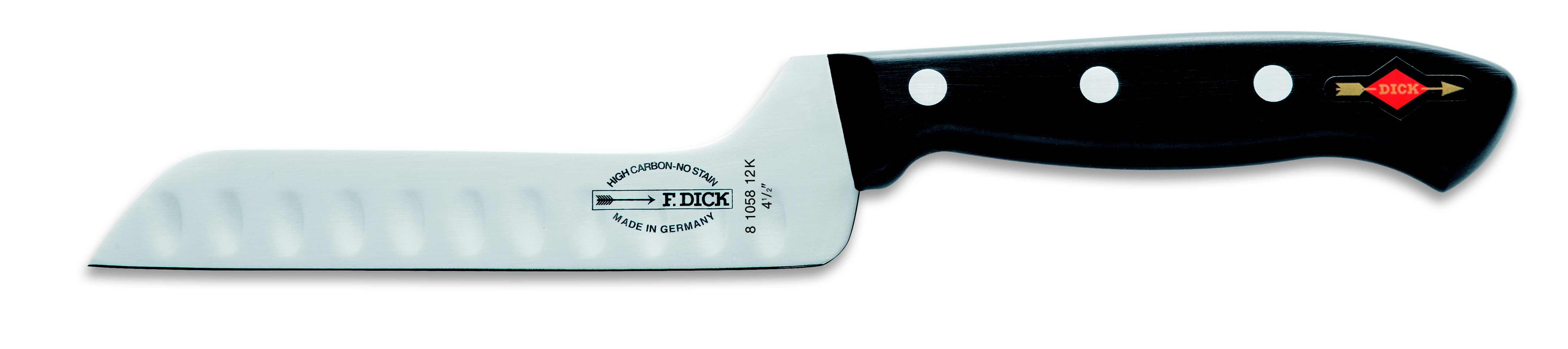 Nůž na sýr se speciálním výbrusem v délce 12 cm