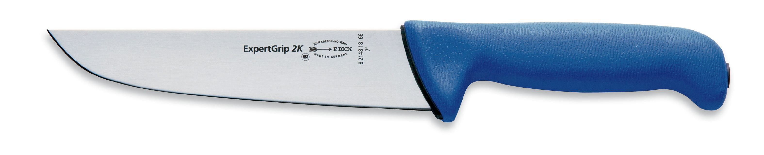 Blokový nůž ExpertGrip 21 cm modrý