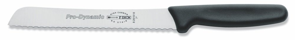 Nůž na chléb s vlnitým výbrusem v délce 18 cm