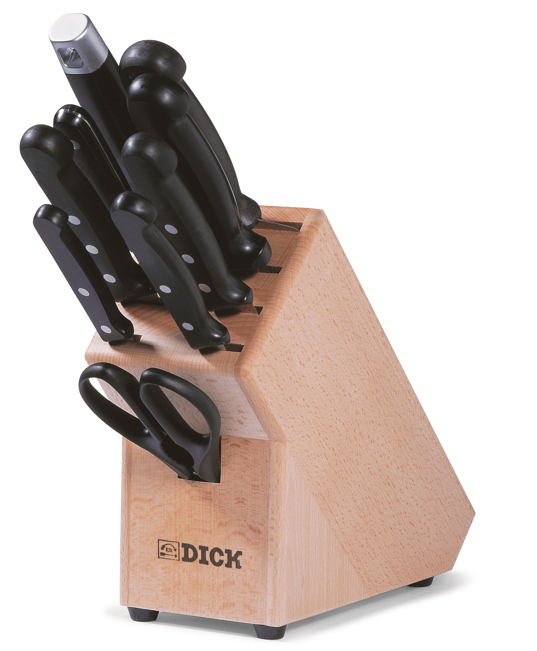 Dřevěný blok na nože s příslušenstvím Superior