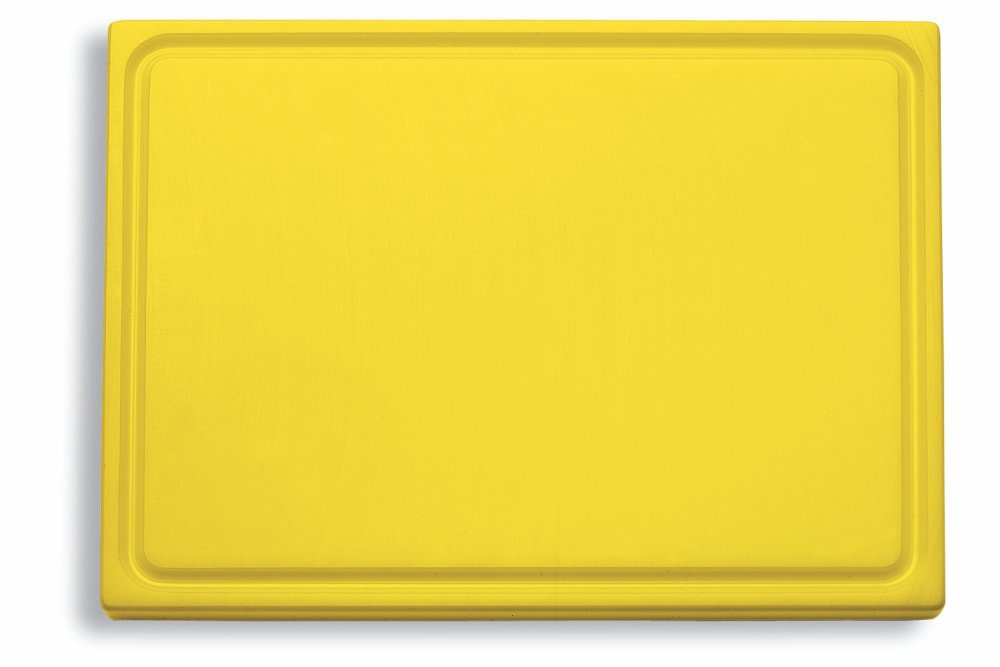 Krájecí prkénko, žluté 53 x 32,5 x 1,8 cm