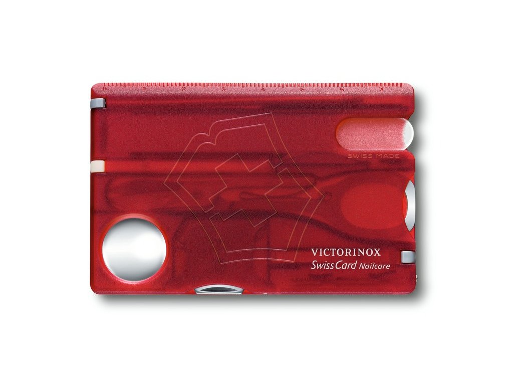 Karta Swiss Card Nailcarre červená