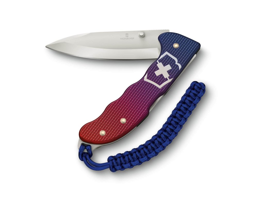 Kapesní nůž Evoke Alox blue/red