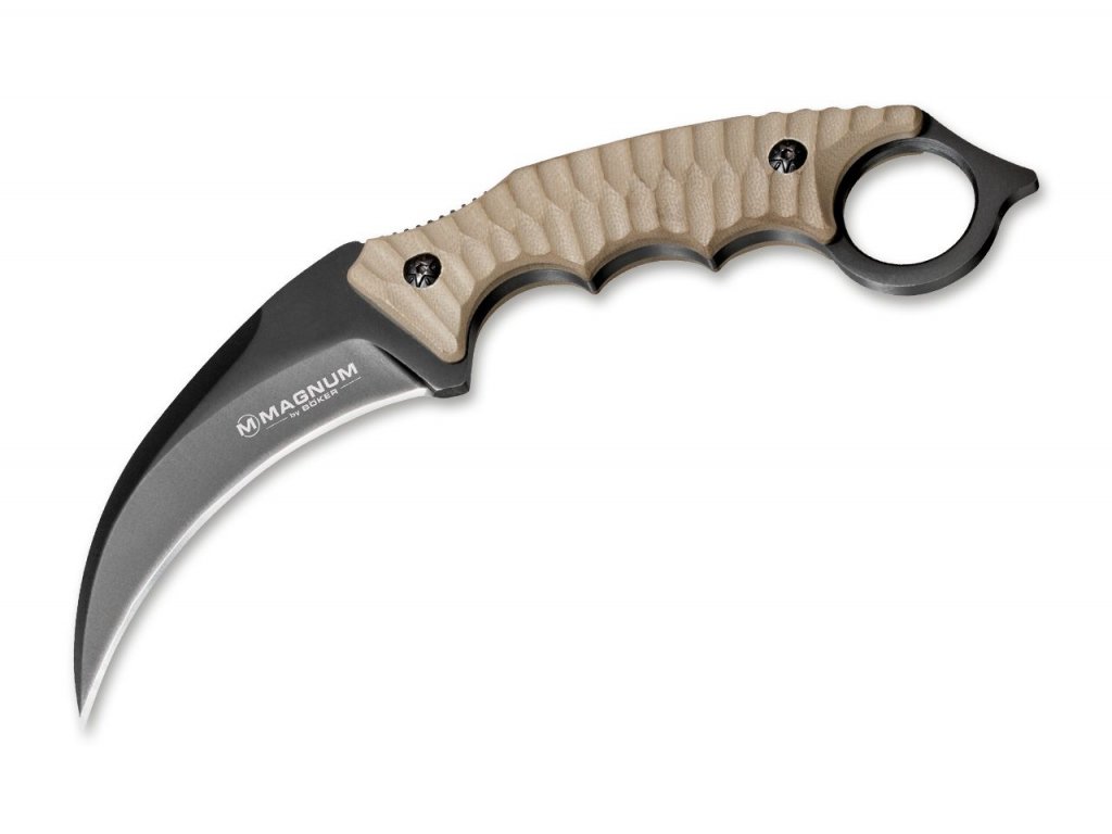 Nůž s pevnou čepelí Magnum Spike Karambit