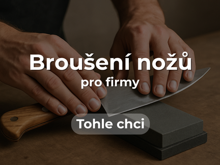 Broušení nožů pro firmy