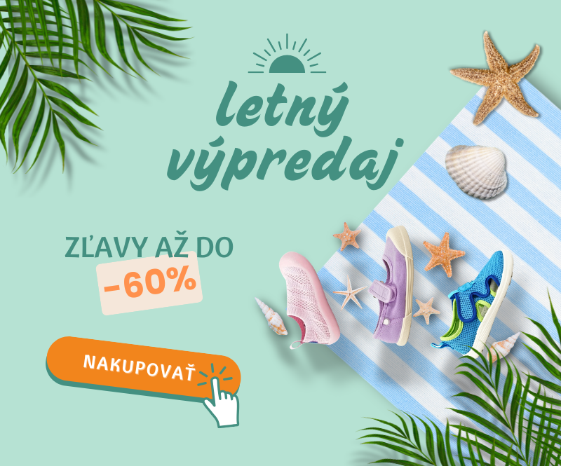 Letný výpredaj - zľavy až do 60%