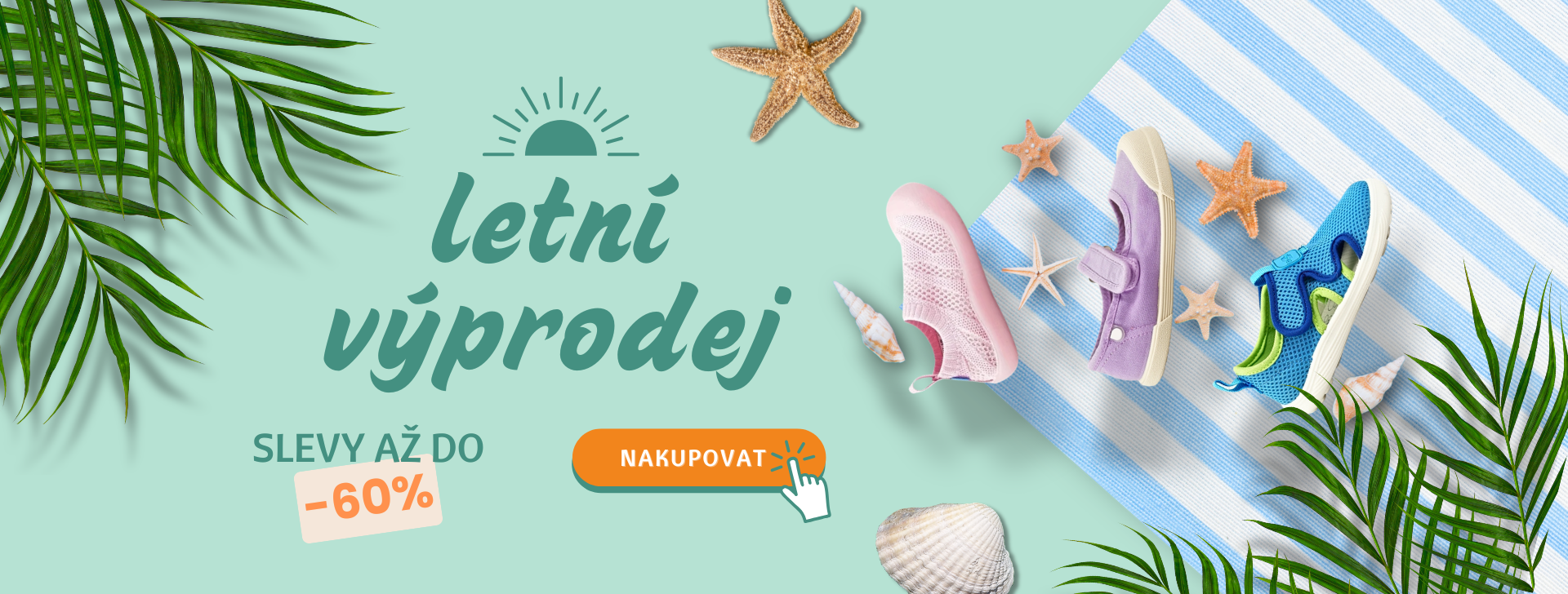 Letní výprodej - sleva až do 60%