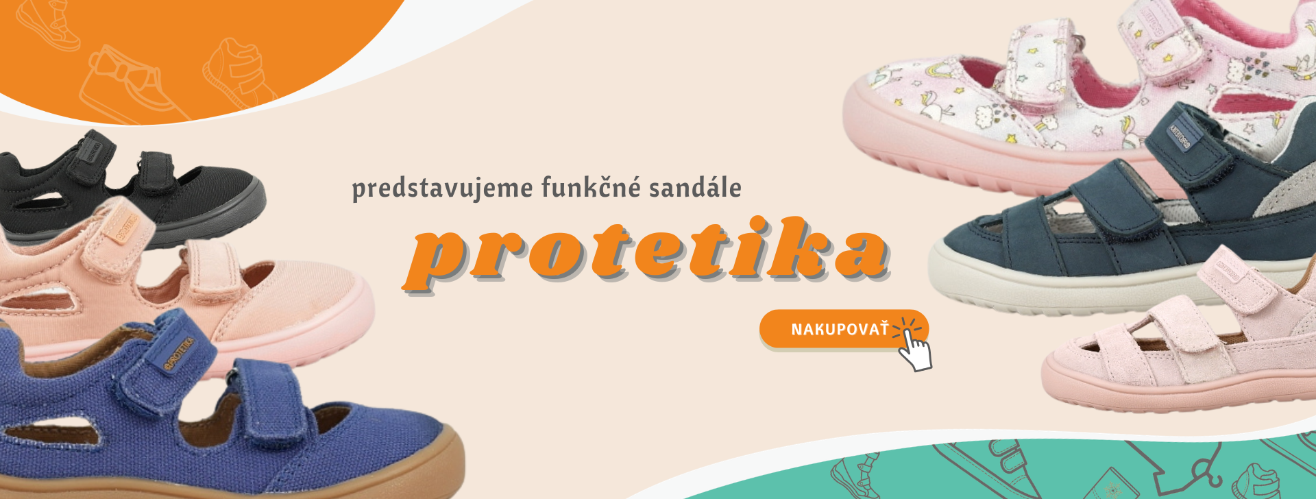 Predstavujeme funkčné sandále Protetika