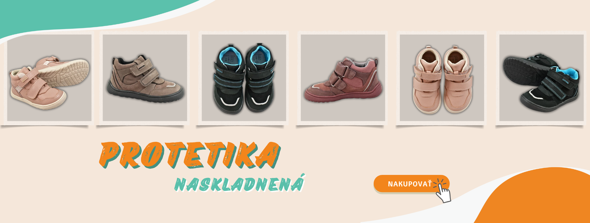 Jesenná kolekcia prechodných topánok Protetika barefoot