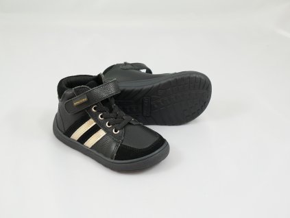 Detské Prechodné Barefoot Topánky Protetika Gerka - Black