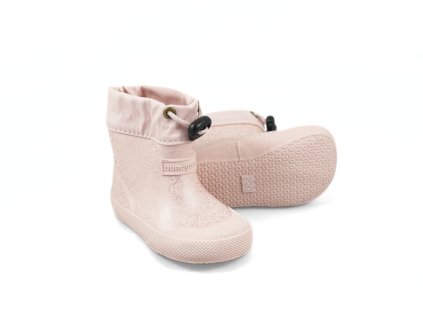 Bundgaard Zateplene Gumaky Malik Old Rose Sparkle