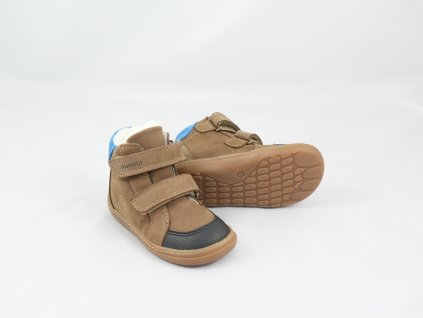 Detské Zimné Barefoot Topánky Primigi Nabuk – Fango