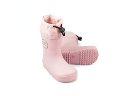 0904 Barefoot Zateplene Gumaky Light Rose