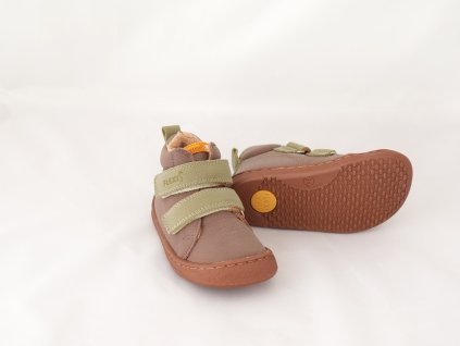 Detské Zimné Barefoot Topánky Flexi Nens Lavanda – Tobaco