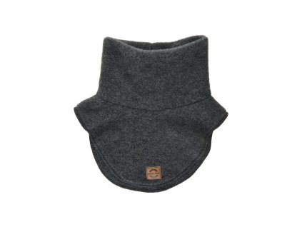 50042ML Wool Neckwarmer Anthracite Melange Extra 0
