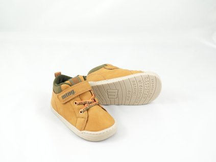 Detské Prechodné Barefoot Topánky MTNG Free Butter - Camel