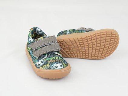 Dětské Barefoot Tenisky Jonap B7 Futbal - Černá