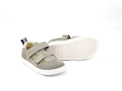 Detske Barefoot Sandale Froddo Zeru Loop Light Grey