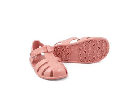 Detske Barefoot Gumove Sandale Igor Nemo Solid New Pink