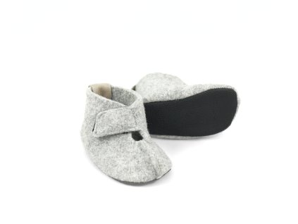 Oma King Plstene Papuce Kaku Grey