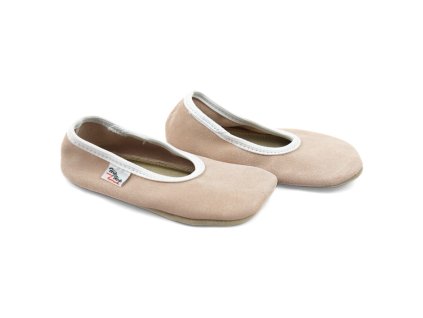 OmaKing BarefootDanceSlippers Midi Nude1