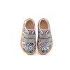 Detske Barefoot Tenisky Froddo Canvas Grey Pink5