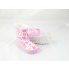 Detské Barefoot Gumáky Koel Flowers - Fuchsia